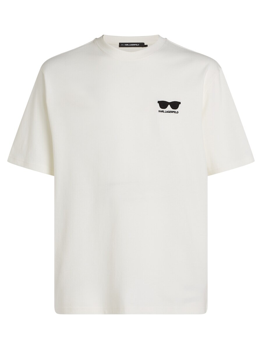 

Классическая футболка Karl Lagerfeld Shirt, кремовый
