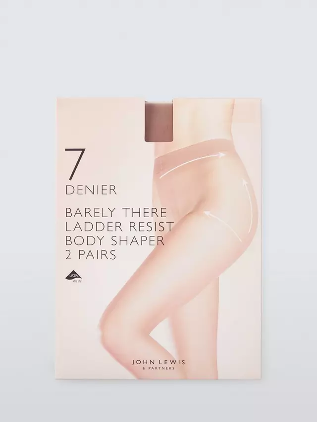 

Тайтсы John Lewis 7 Denier Barely There Body Shaper 2 шт, цвет caramel