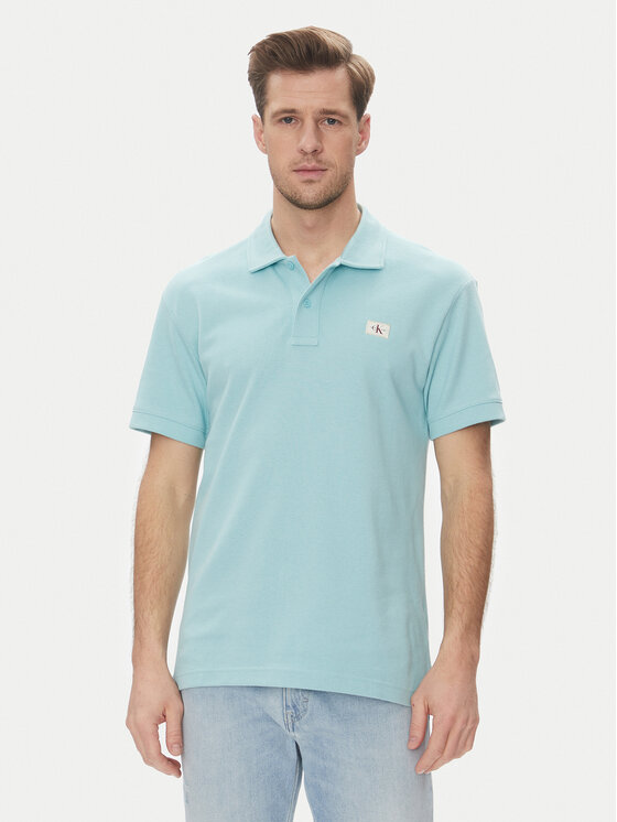 

Рубашка поло стандартный крой J30J327040 Calvin Klein Jeans, зеленый