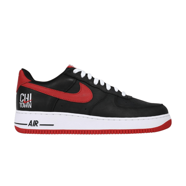 

Кроссовки Nike Air Force 1 Low Retro 'Chi-Town', черный