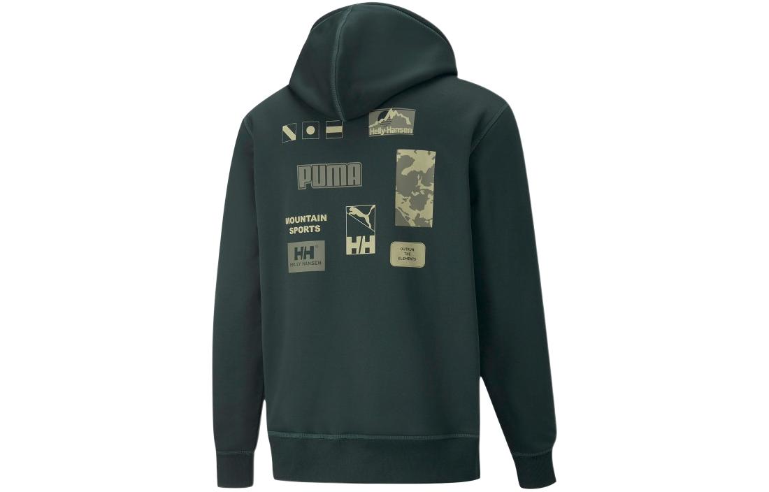 

PUMA Свитшот унисекс сапфирово-зеленая
