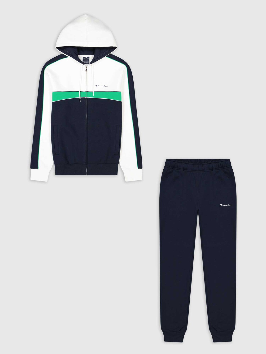 

Спортивный костюм Champion Hooded Full Zip Suit, белый