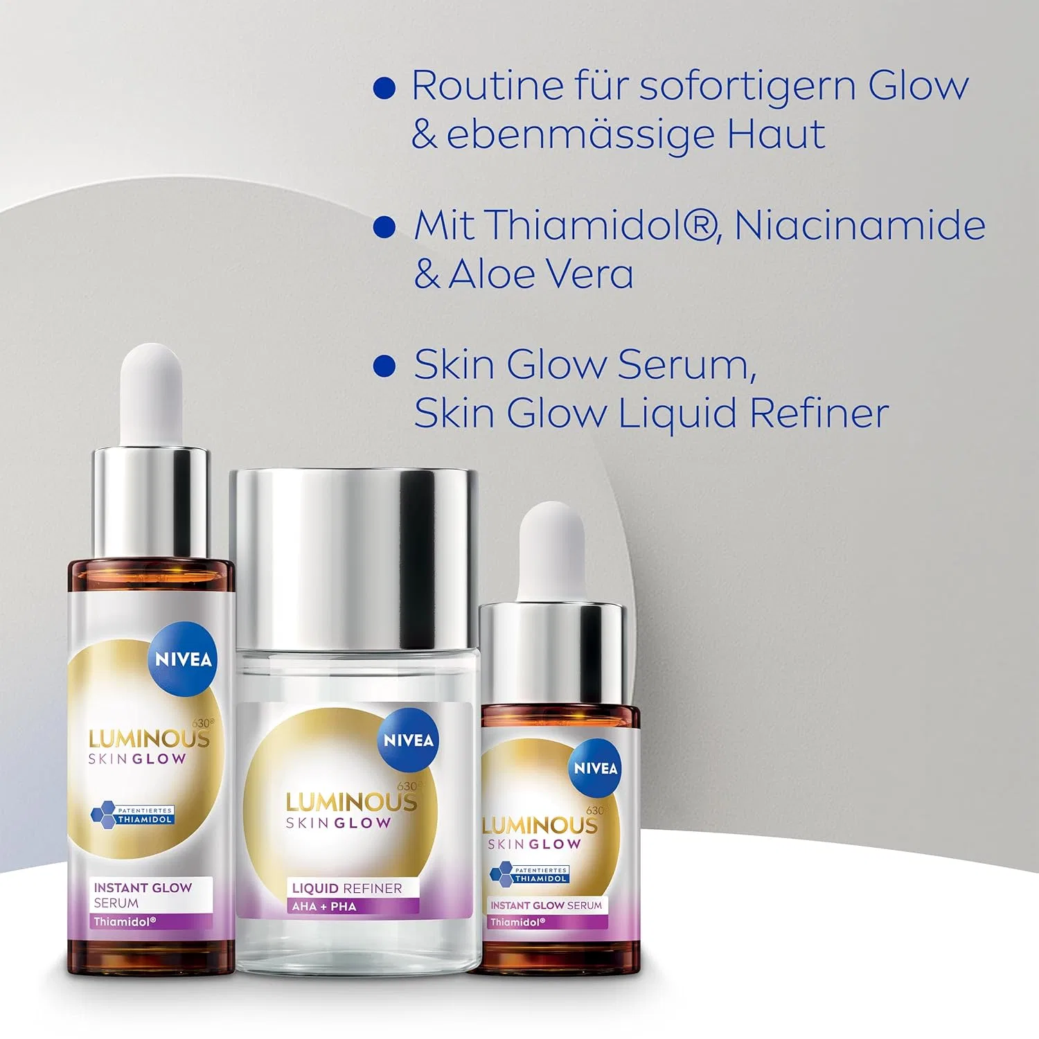 Набор для ухода за лицом Luminous630 Skin Glow от NIVEA ‎Nivea — фото 2