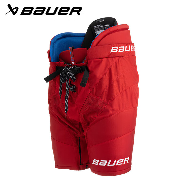 

He Jiagong Штаны Ice Ball Anti-Fall S24 HP PRO, детские, для хоккея, защитная экипировка, красные, взрослый размер [SR-L]