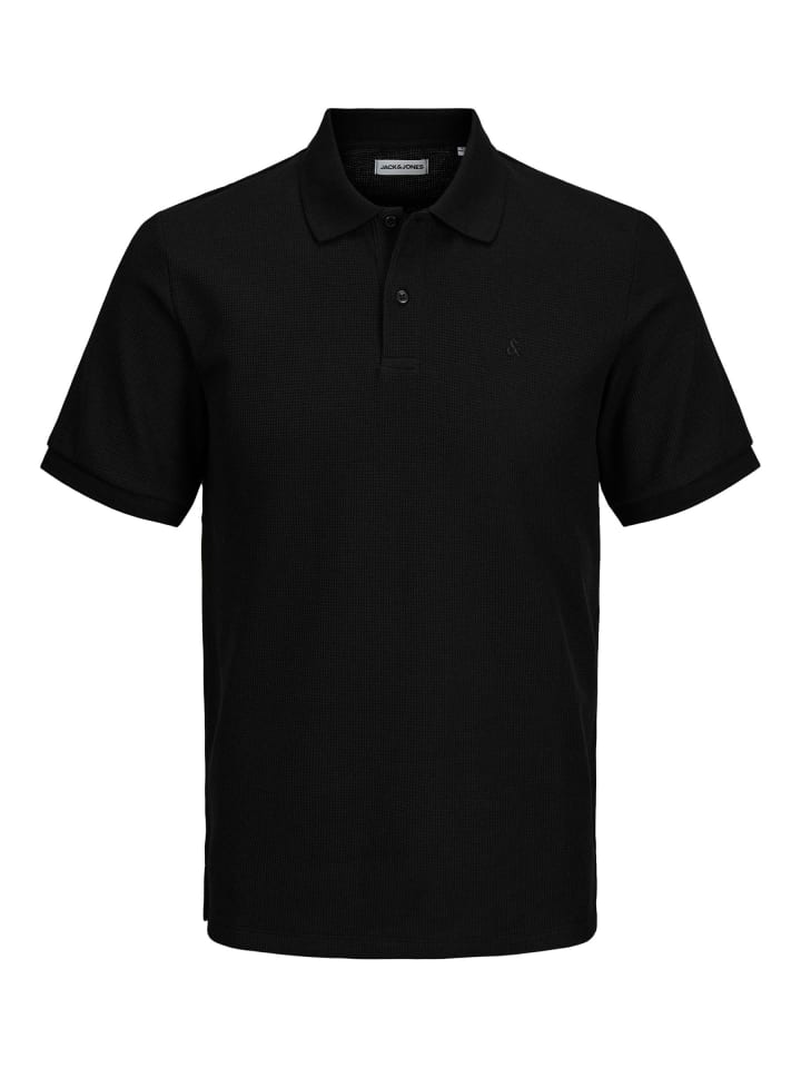 

Рубашка-поло JACK & JONES PLUS, черный