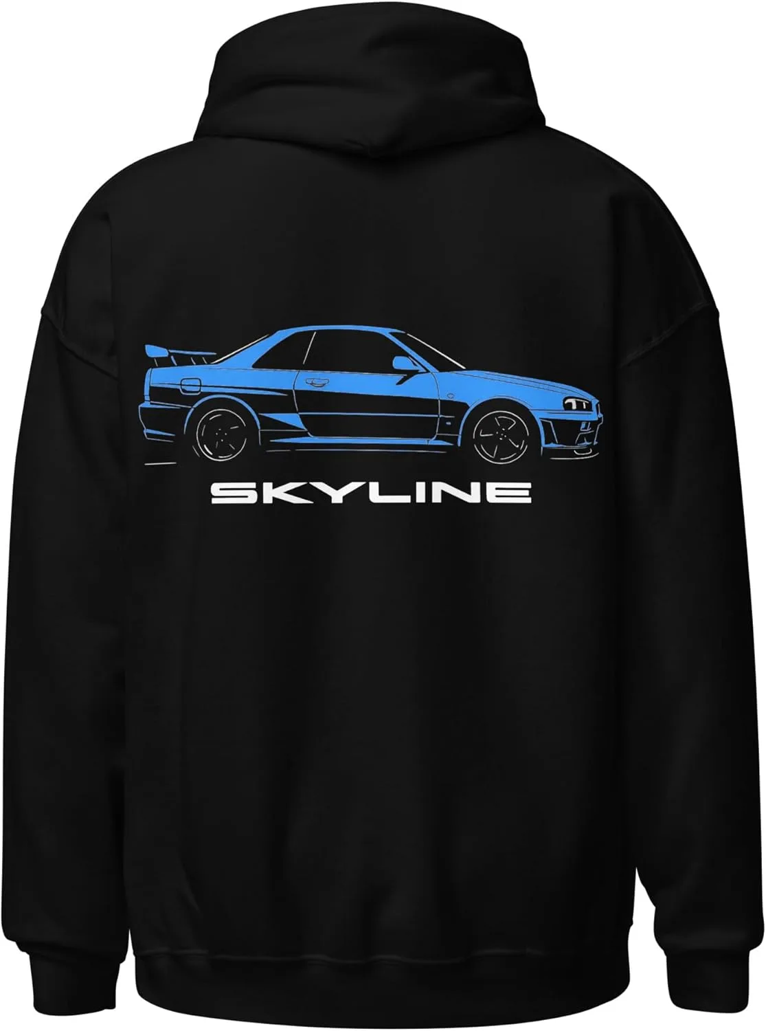 

Толстовка Blue Skyline R34 GT-R для фанатов JDM JG Infinite