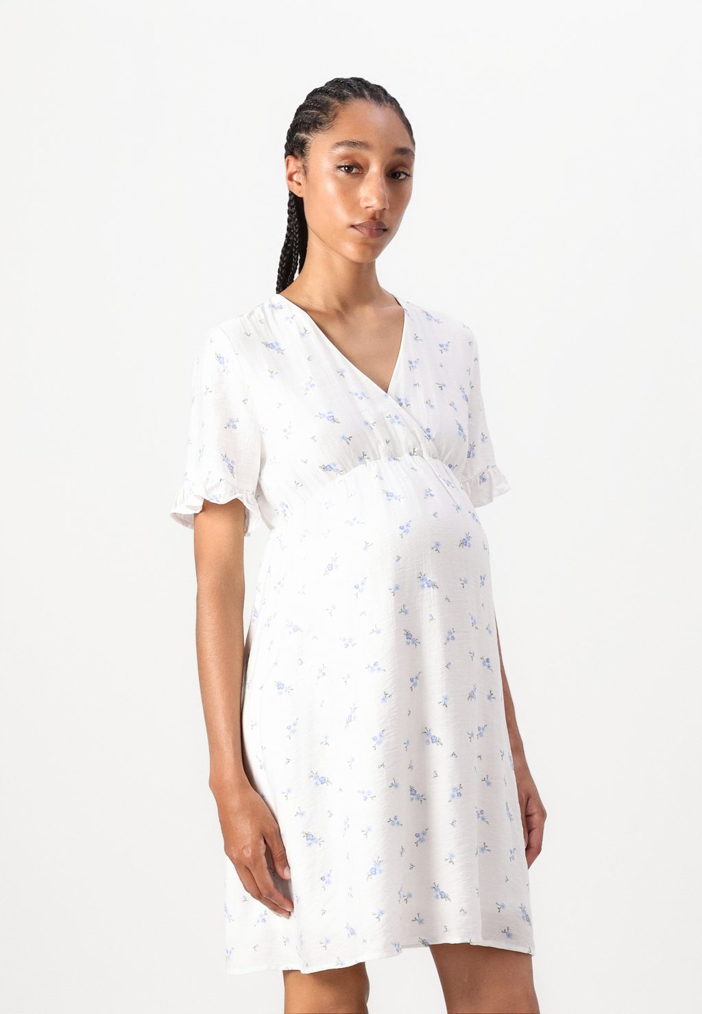 

Повседневное платье OLMROCCI CILA V NECK CALF DRESS ONLY MATERNITY, кремовый