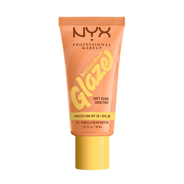 

Сияющая тональная основа NYX PROFESSIONAL MAKE UP Buttermelt Glaze, 02 Vanilla Bean Butta