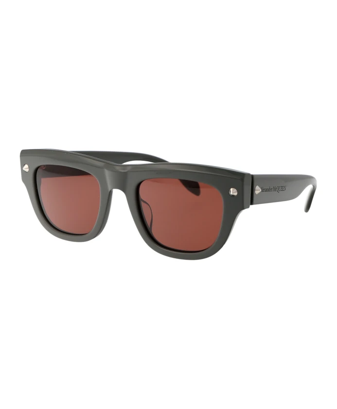 

Стильные солнцезащитные очки am0425s Alexander Mcqueen, серый