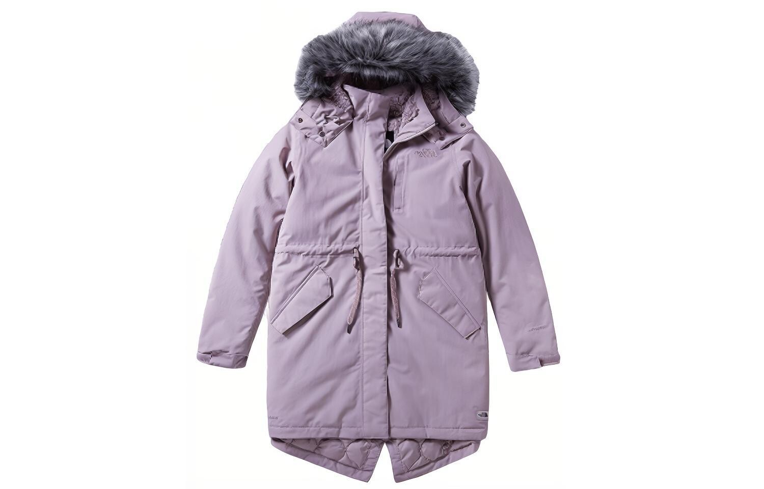 

Пуховик женский фиолетовый The North Face, фиолетовый