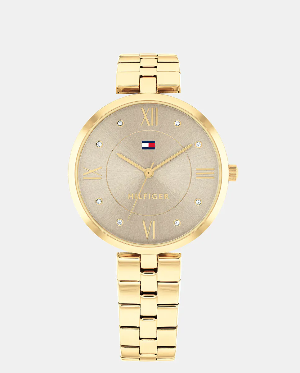 

Женские часы Ella 1782685 из золотой стали Tommy Hilfiger, золотой
