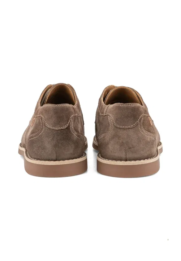 Туфли на шнуровке de stitser 04 casual lace ups Floris Van Bommel, цвет тауп — фото 4