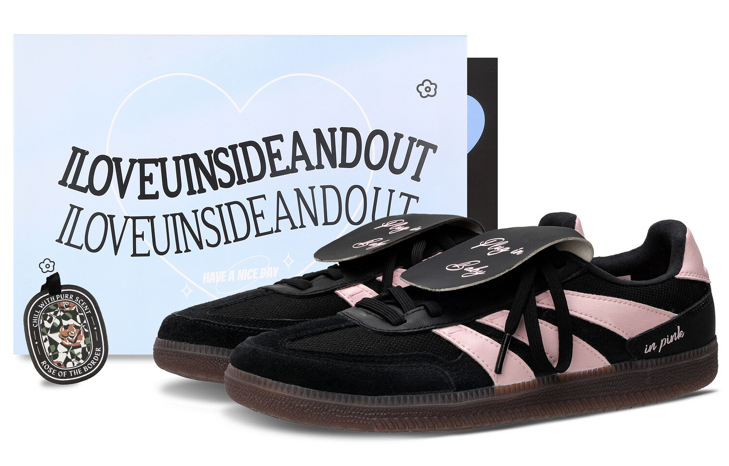 

Кроссовки adidas PREDATOR FREESTYLE Lifestyle Shoes Unisex Low-top Black/pink, черный/розовый