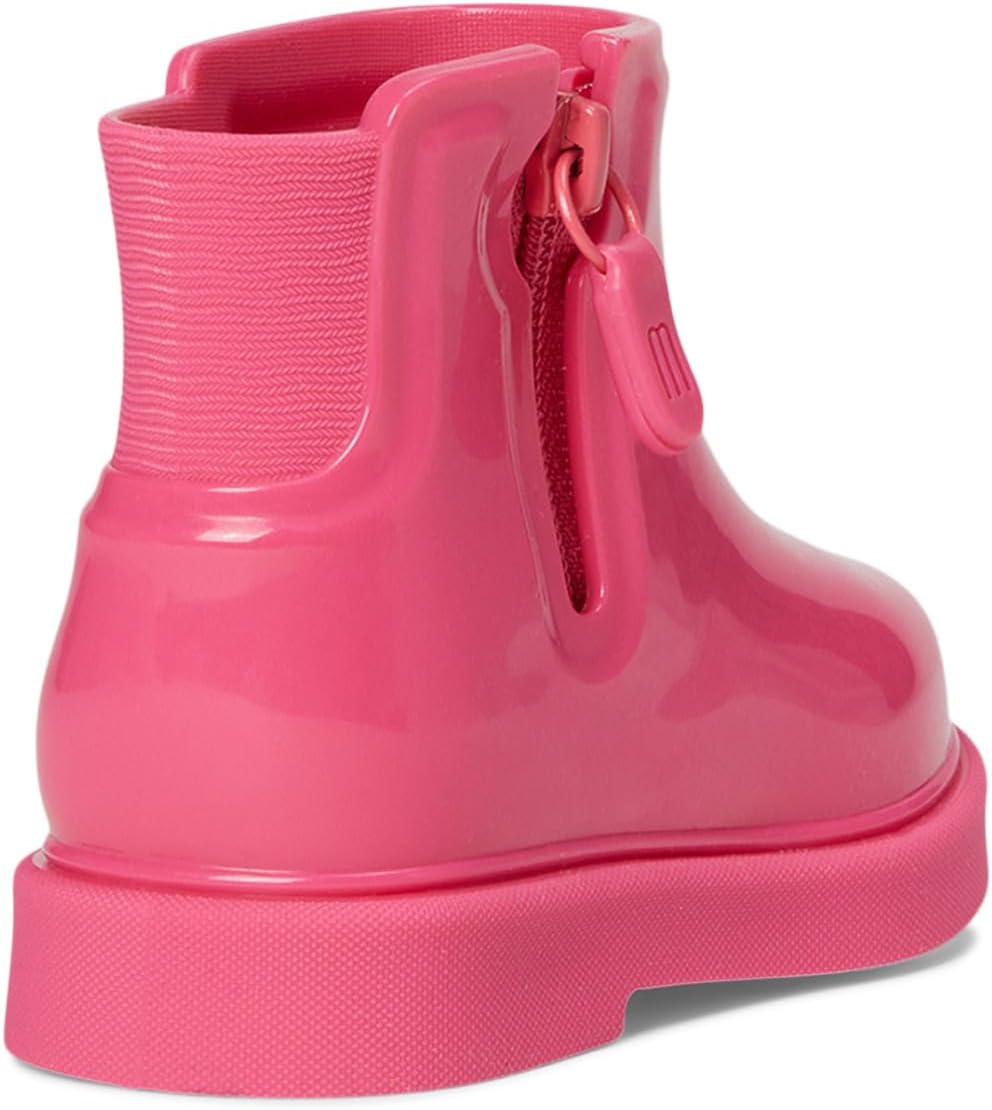 Детские ботинки Челси mini melissa II (малыши/маленькие дети) для дождливой погоды, Pink — фото 3