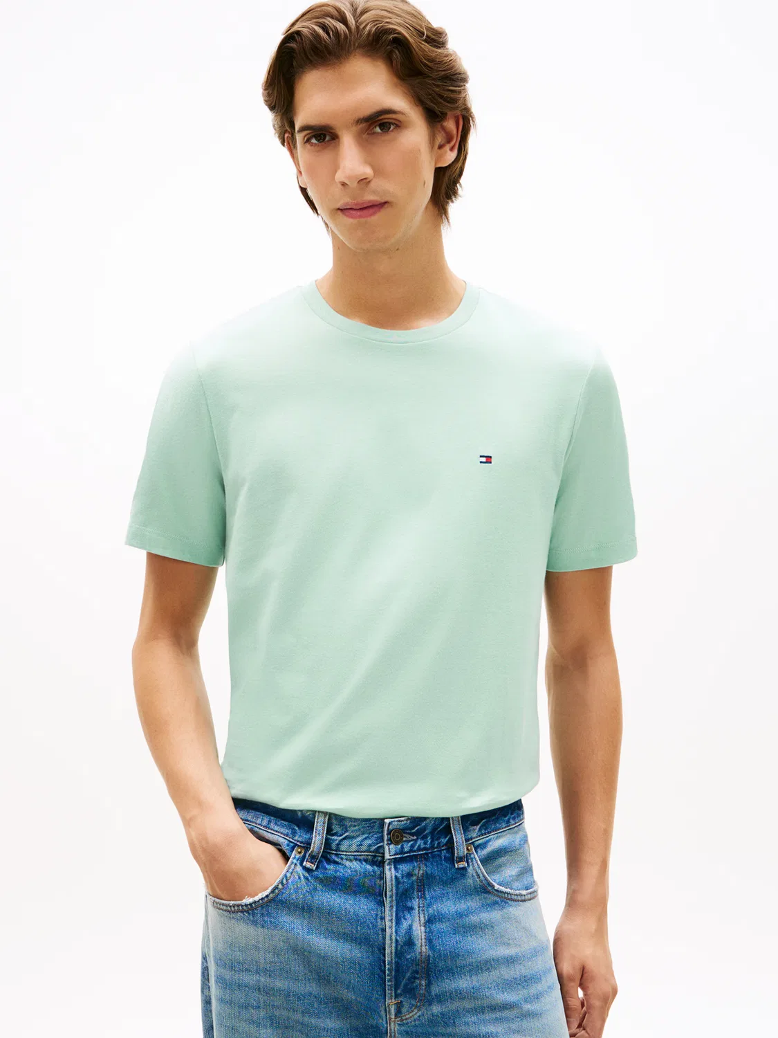 Футболка 'ESS SEASONAL' Tommy Hilfiger, Mint — фото 3