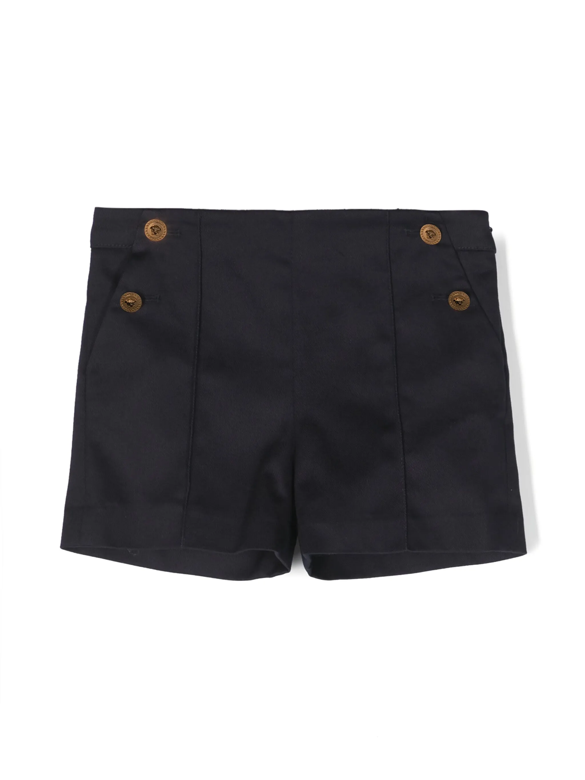 

Шорты с завышенной талией Versace Kids, синий