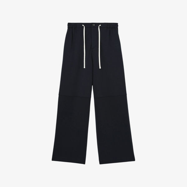 

Джоггеры Reiss x les 100 ciels Lenny широкие из джерси, синий