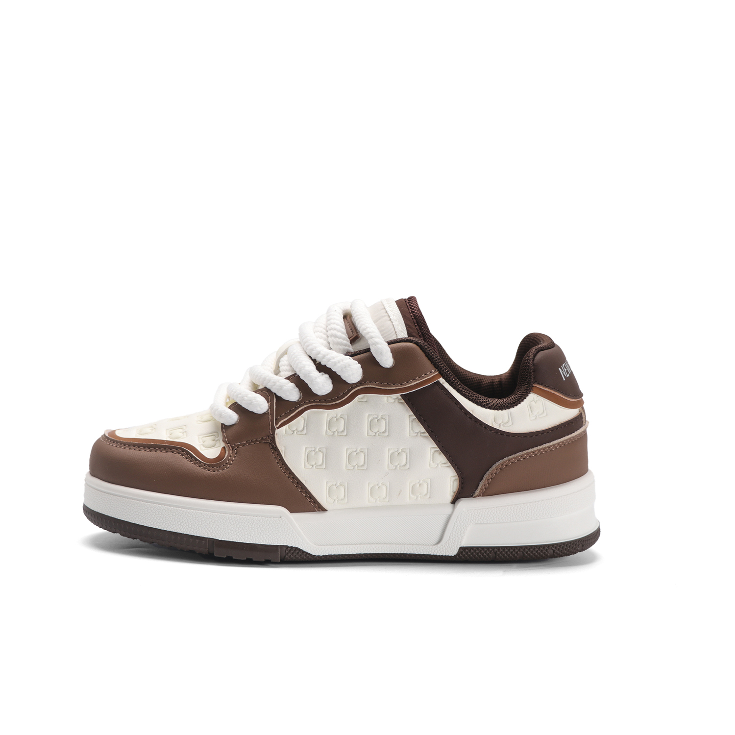 

PD Low top Unisex кроссовки для скейтбординга PERFECT DIARY, бежевый/коричневый