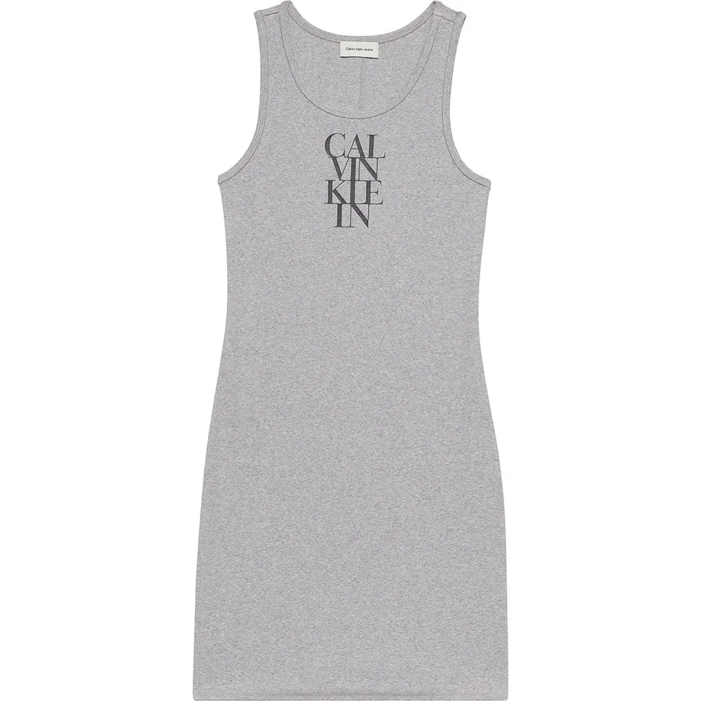

Платье без рукавов Calvin Klein Jeans D1 Collection, серый
