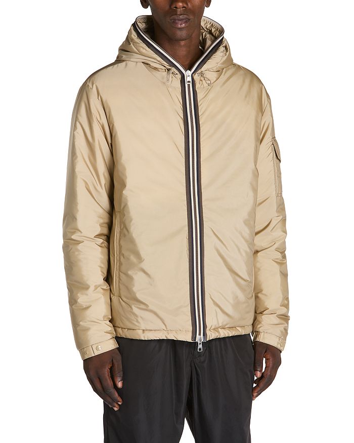 

Куртка с капюшоном из нейлона Evettes Moncler, коричневый/бежевый