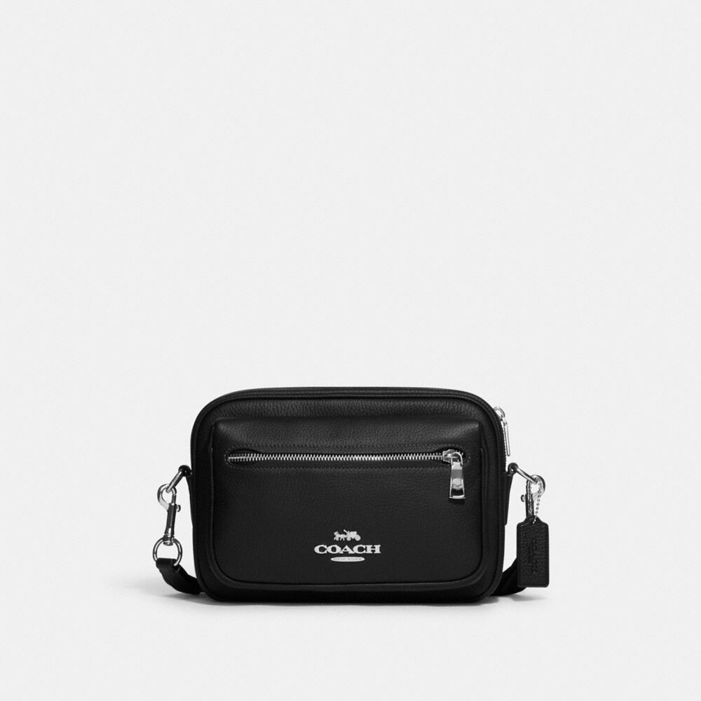 

Сумка кросс-боди COACH Elias Crossbody, серебряный/черный