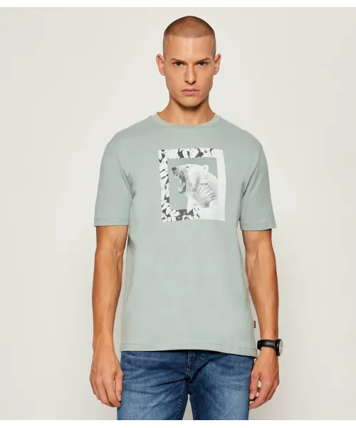 

Футболка te_lupo Regular fit Boss Orange, зеленый