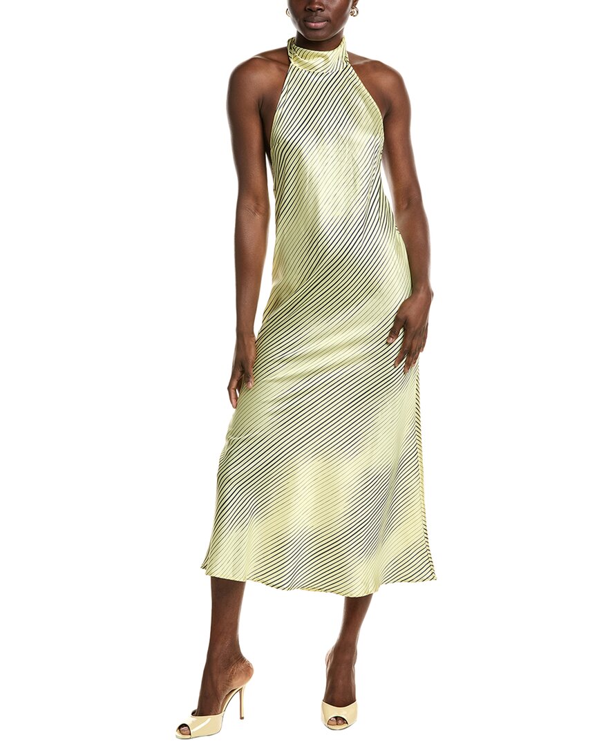 

IPPONELLI Халтер Макси-платье, желтый