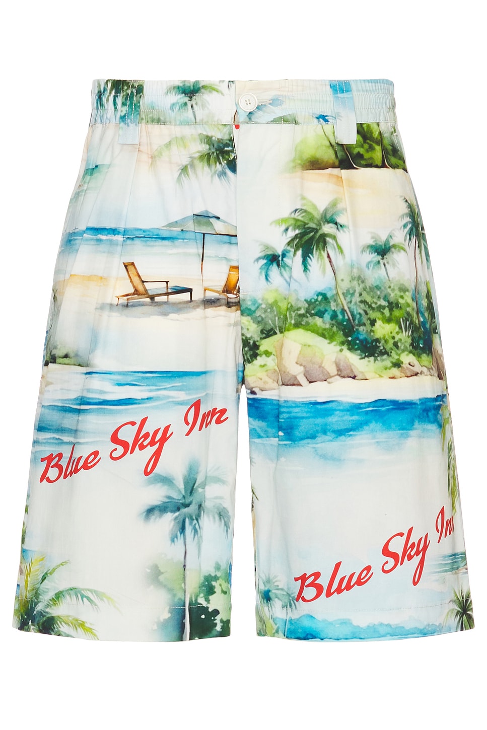 

Шорты из поплина island Blue Sky Inn, белый