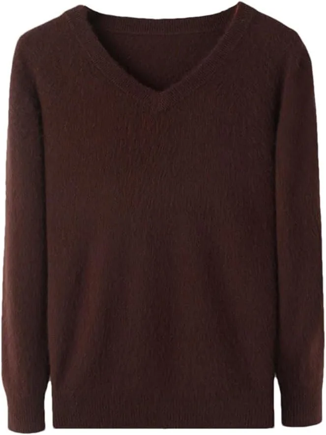 

Мужской кашемировый свитер V-образным вырезом