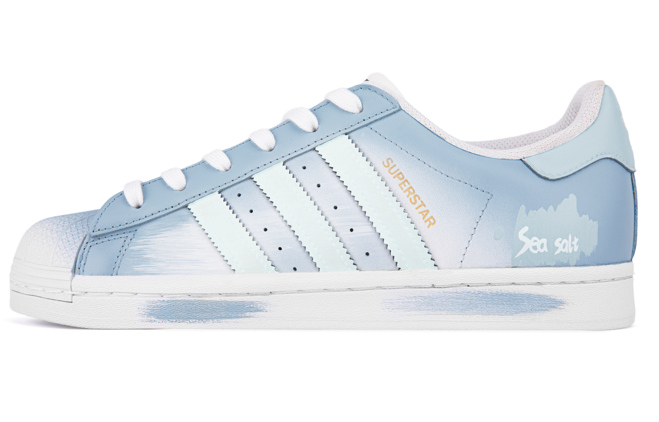 

Кроссовки adidas originals Superstar Skateboarding Shoes Unisex Low-top Blue, цвет Sea Salt Blue