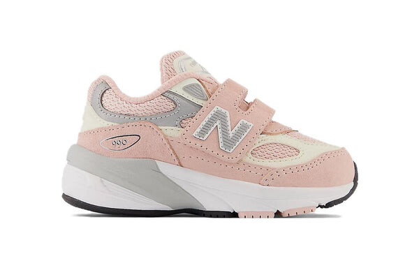 Кроссовки 990 v6 на липучке New Balance, розовый — фото 2