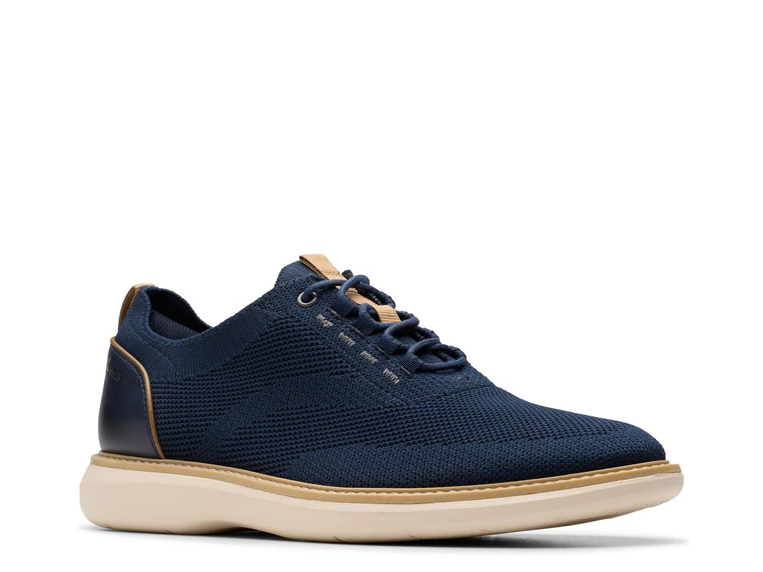 

Оксфорды Clarks Brantin Oxford, Navy Fabric