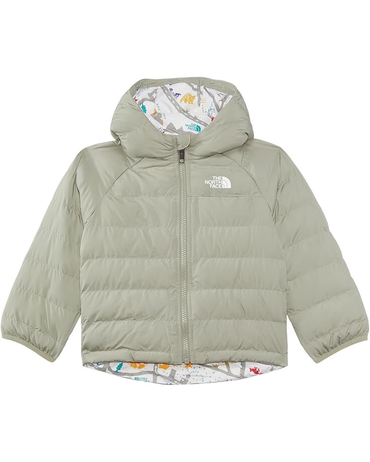 

Куртка The North Face Kids Reversible Perrito Hooded Jacket, цвет Clay Grey