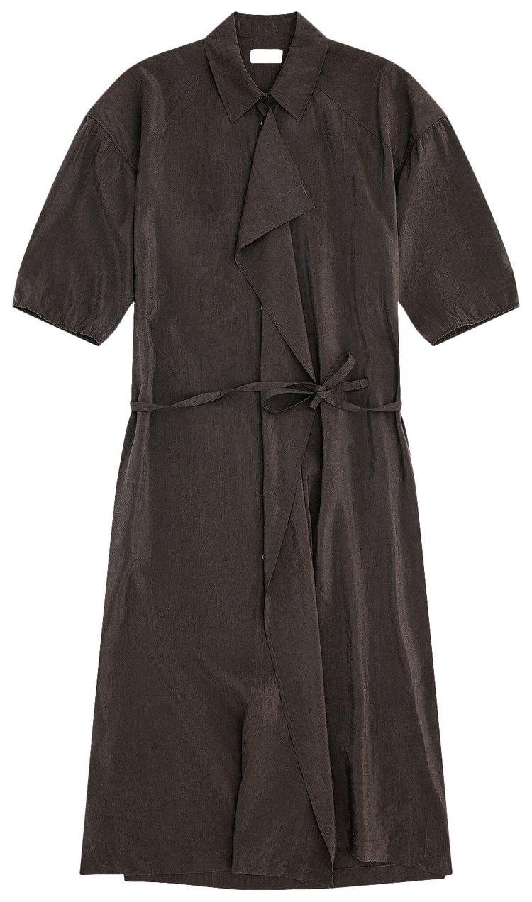 

Платье Lemaire Asymmetrical Shirt Dress 'Dark Espresso', коричневый