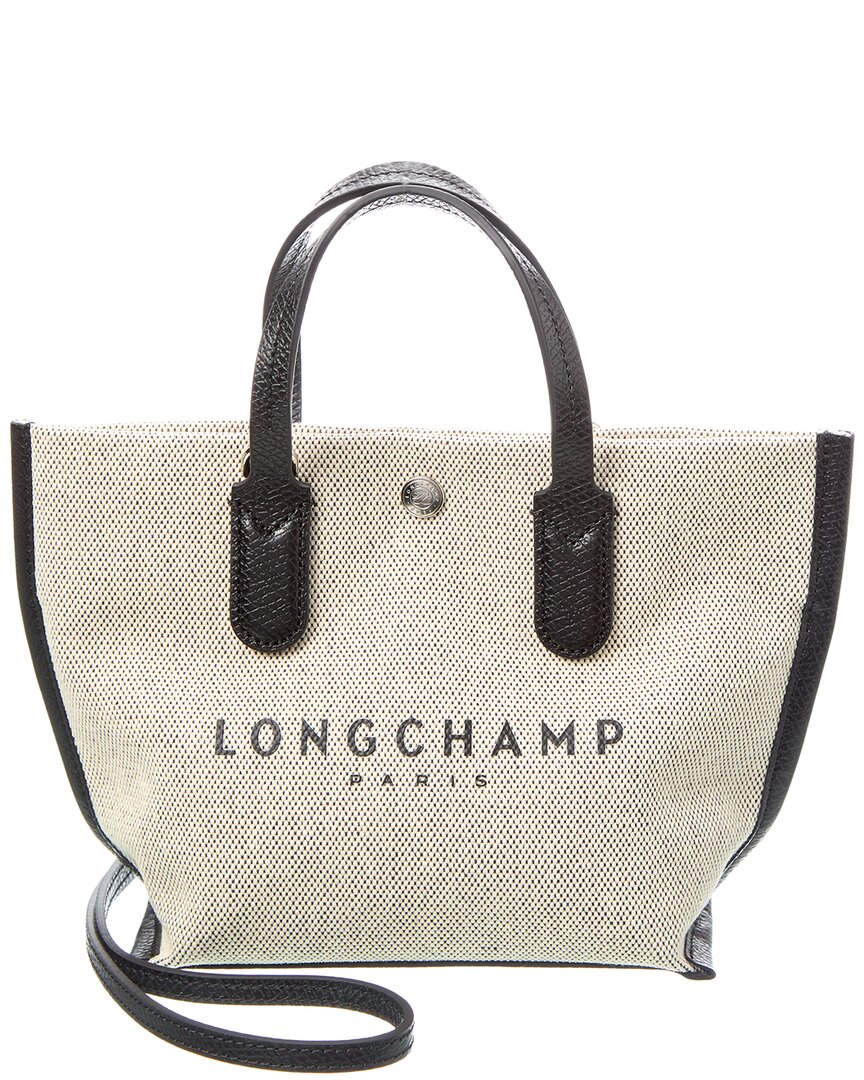 

LONGCHAMP CANVAS TOP HANDLE BAGSWHITE