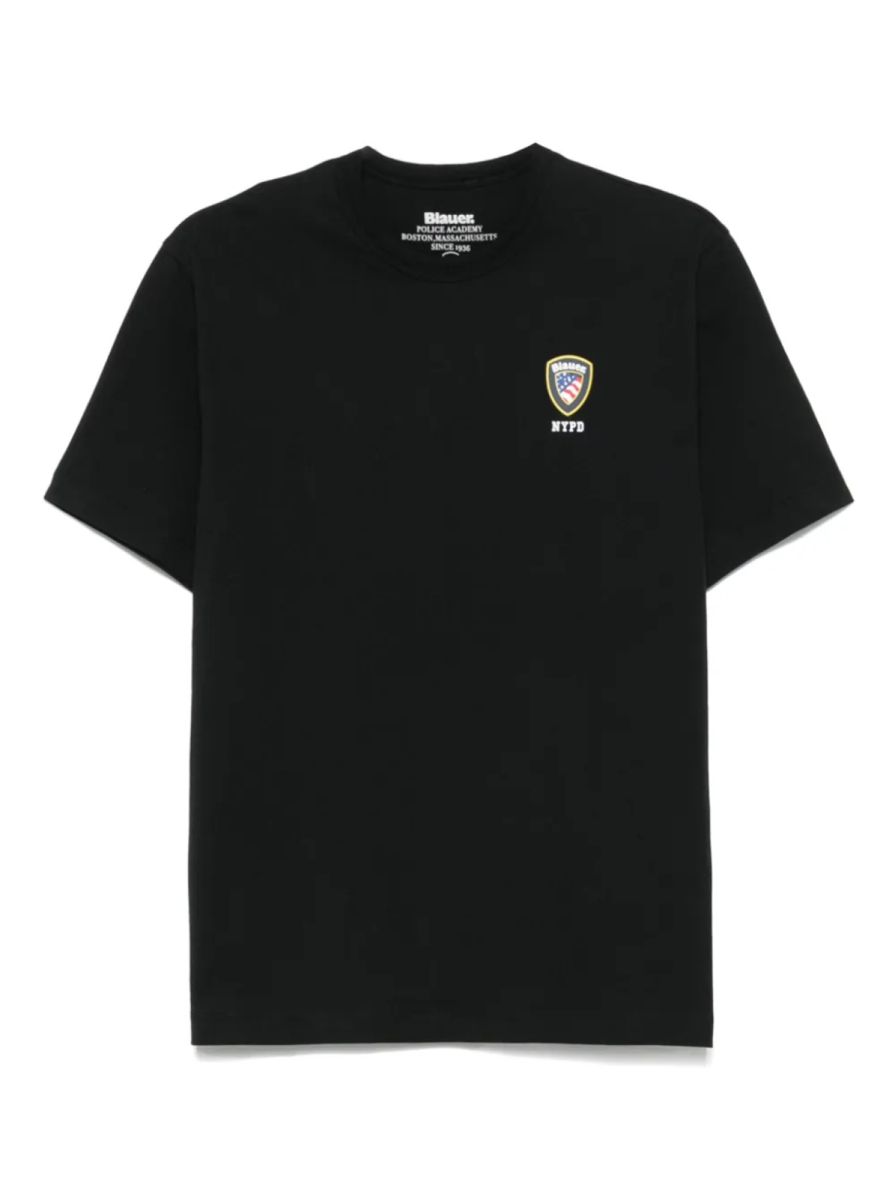 

Футболка из хлопка Blauer, черный