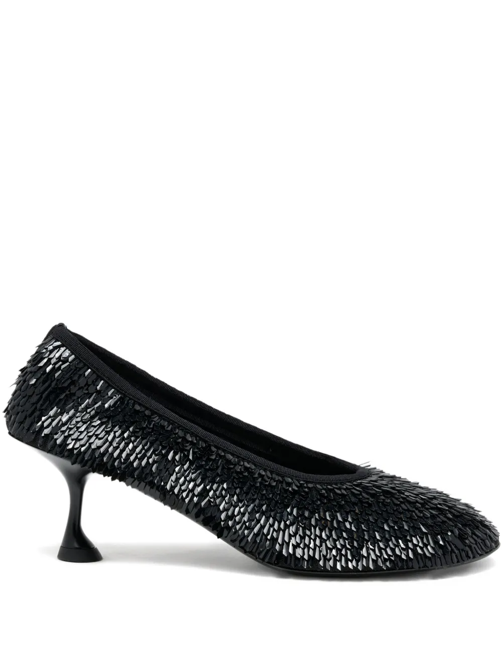 Туфли Tee с пайетками Proenza Schouler, черный