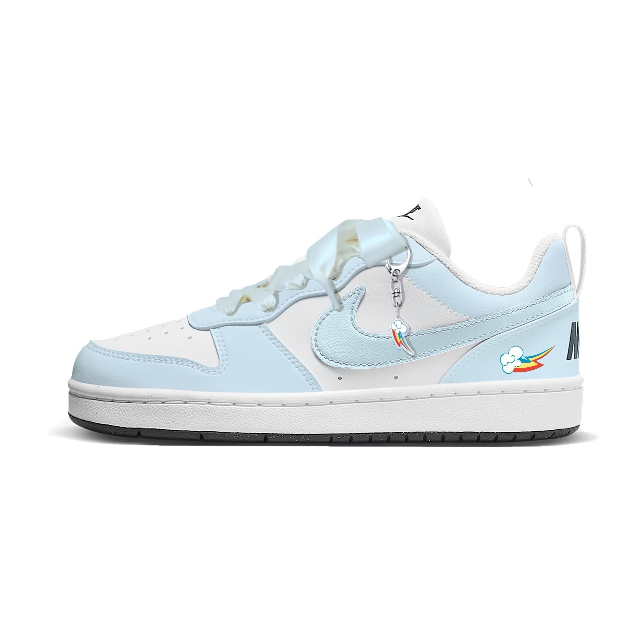 

Nike Кроссовки для скейтбординга Court Borough Pony Rainbow Dash Low top Kids' Blue Teenagers