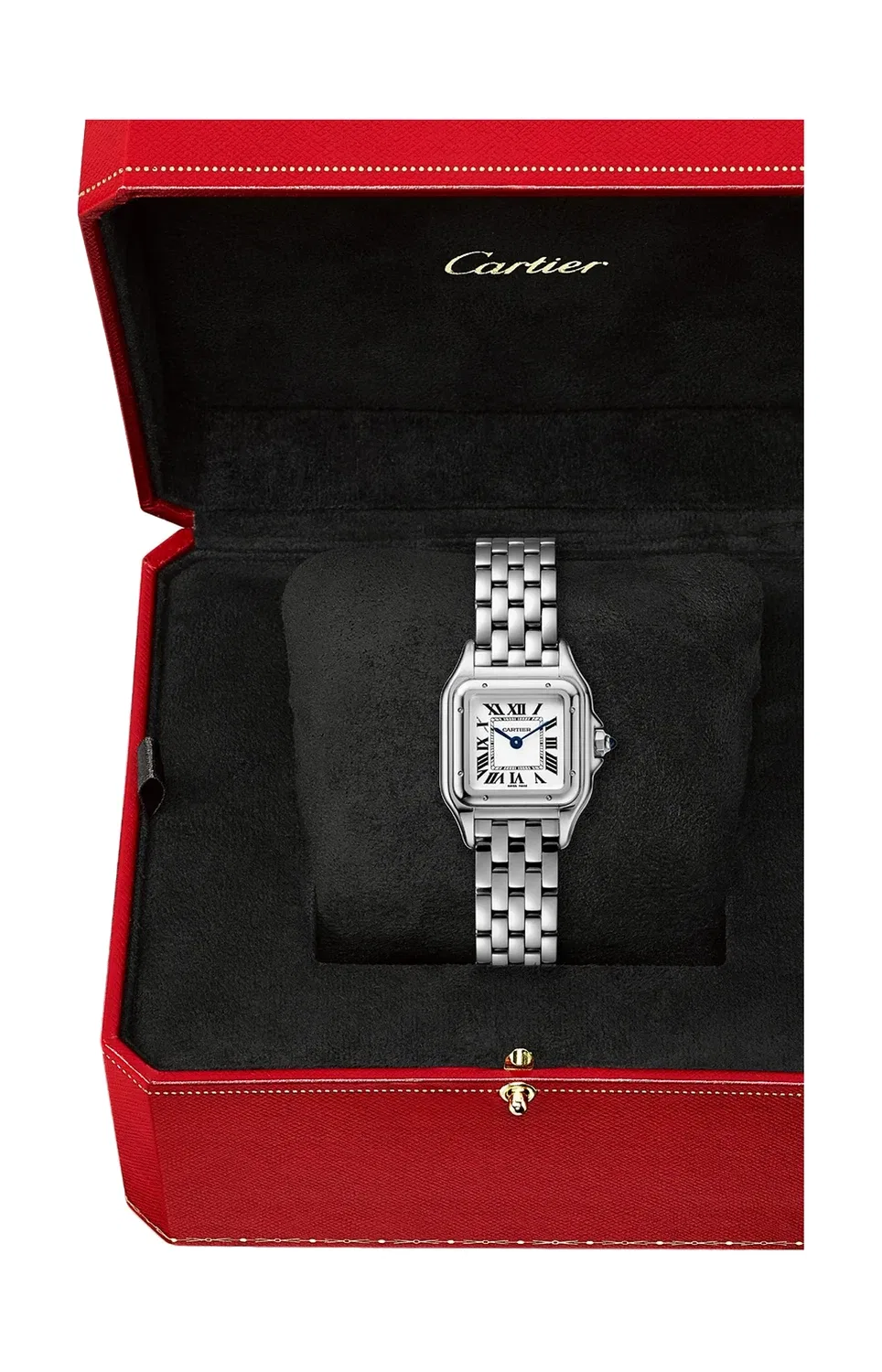 Часы Panthère de CARTIER, малая модель, сталь - WSPN0006, серебряный — фото 3