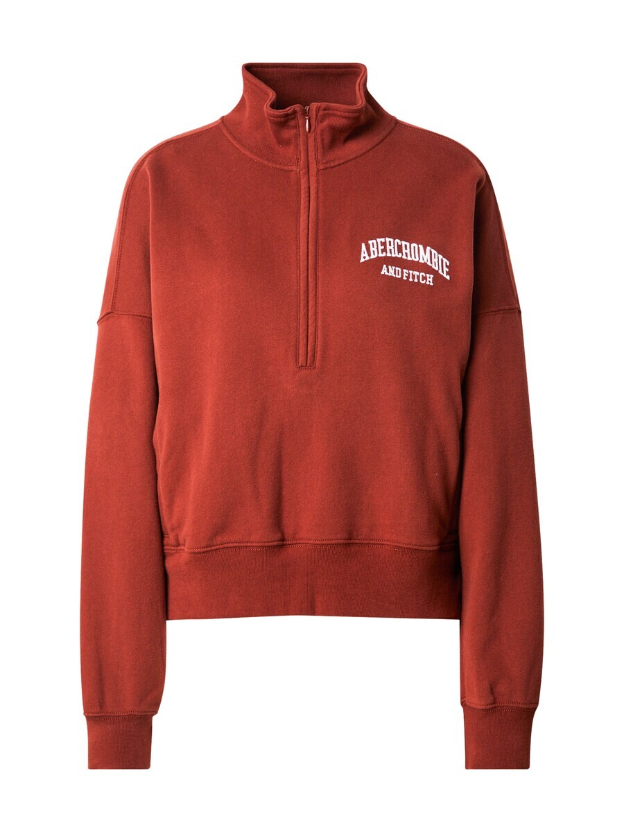 

Толстовка Abercrombie & Fitch LONG LIFE, ржаво-красный