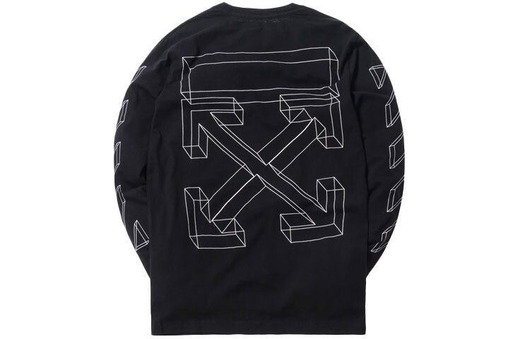 

OFF-WHITE Мужская футболка, цвет Black