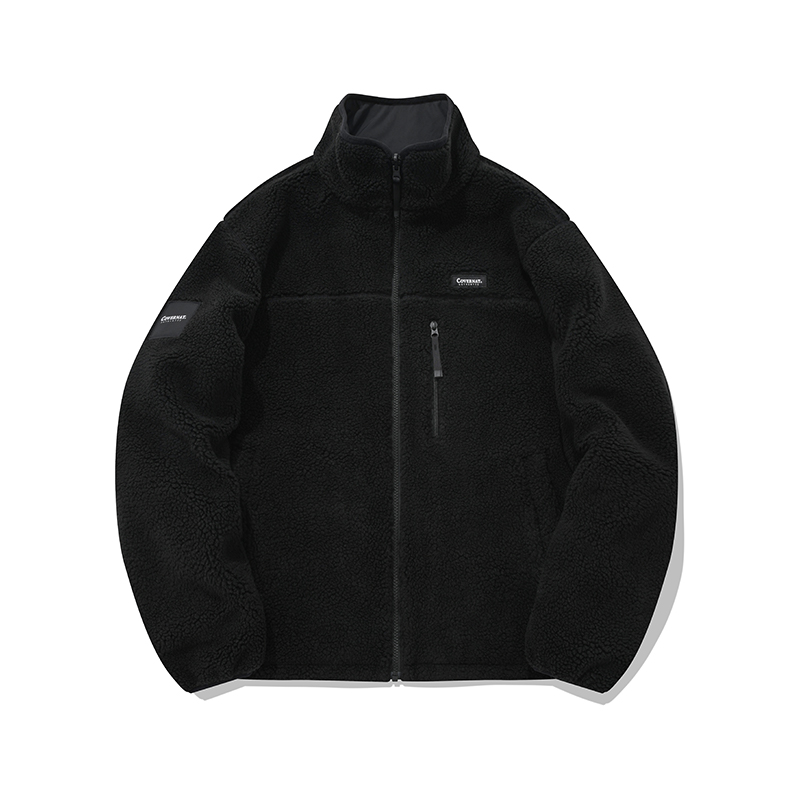 

COVERNAT Вельветовая куртка унисекс черная, Black