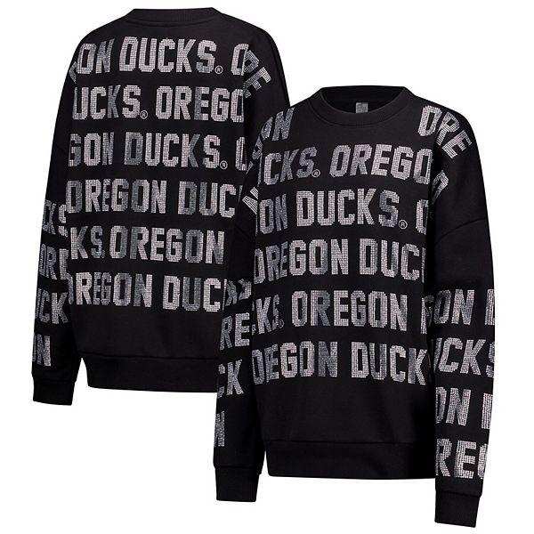 

Женский черный свитшот oversized Nebraska Huskers Hype Era Gameday Couture
