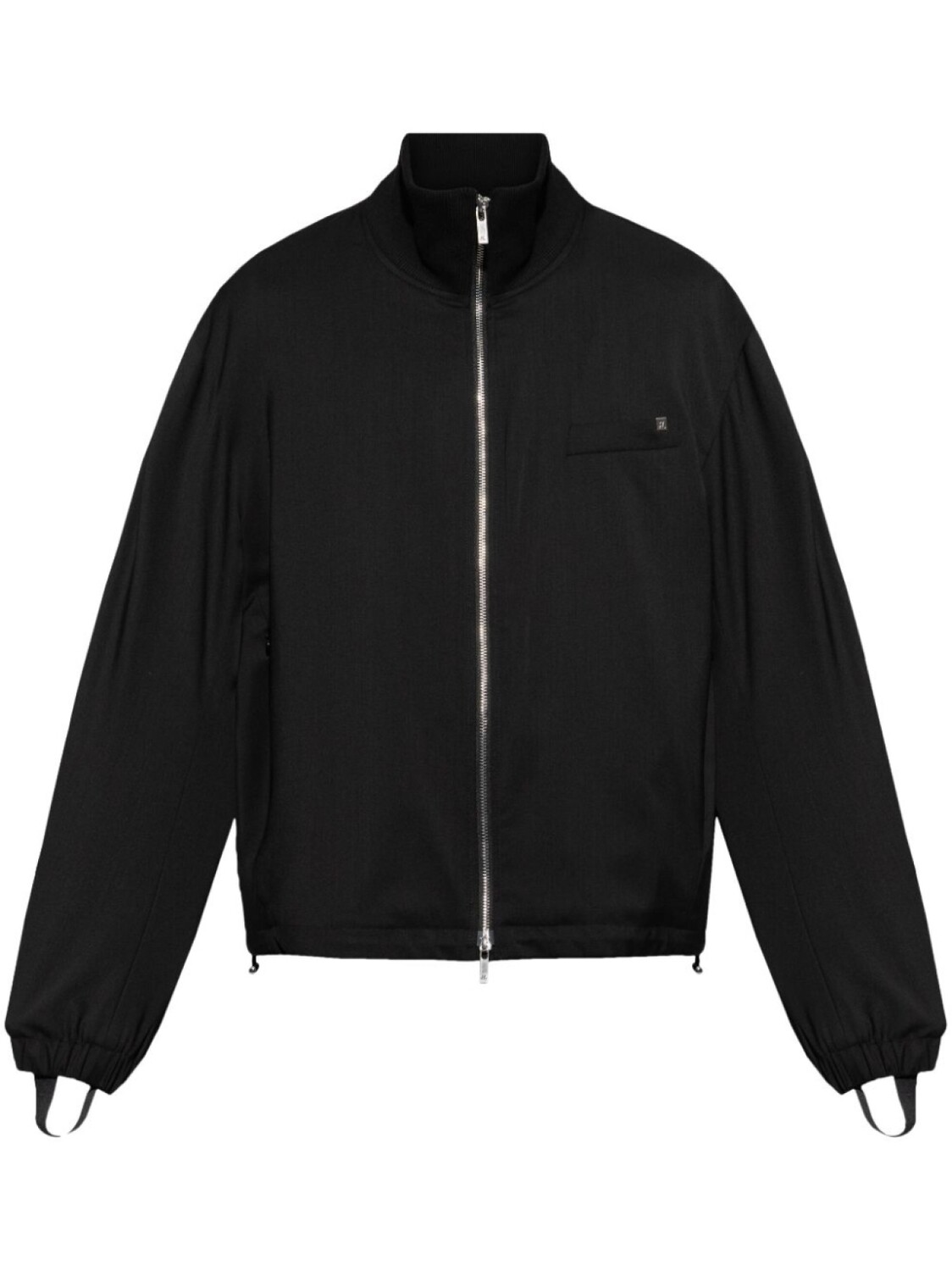 

Куртка с эластичным подолом Helmut Lang, черный