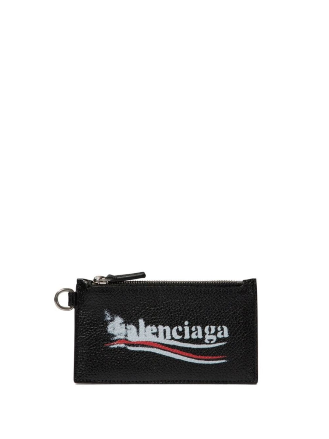 

Balenciaga брелок-картхолдер с логотипом, черный
