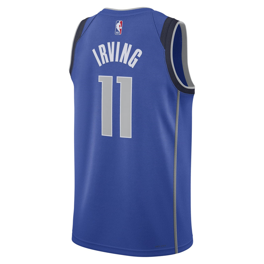 Джерси Nike x NBA Dallas Mavericks 2023 Swingman Away Jersey 'Kyrie Irving 11', синий — фото 2