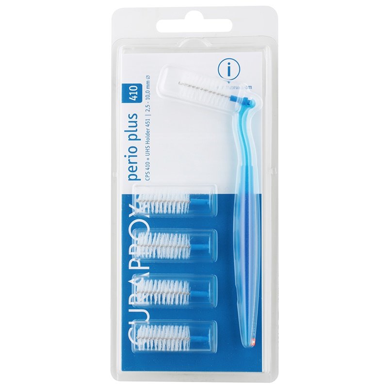 

Запасные межзубные ершики Curaprox Perio Plus CPS 410 2,5 - 10,0 мм 5 шт.