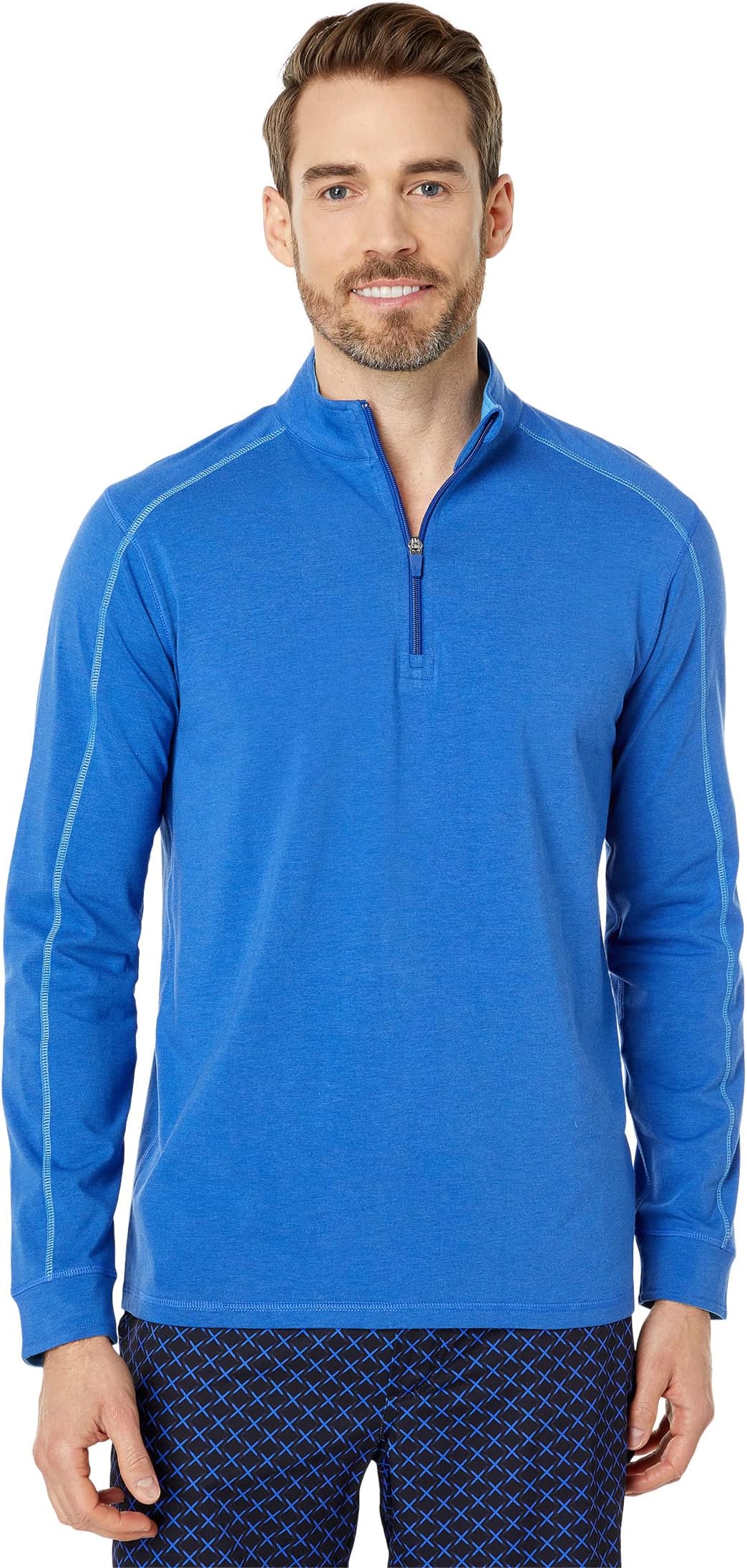 

Пуловер tasc Performance Carrollton 1/4 Zip, цвет Imperial Blue Heather