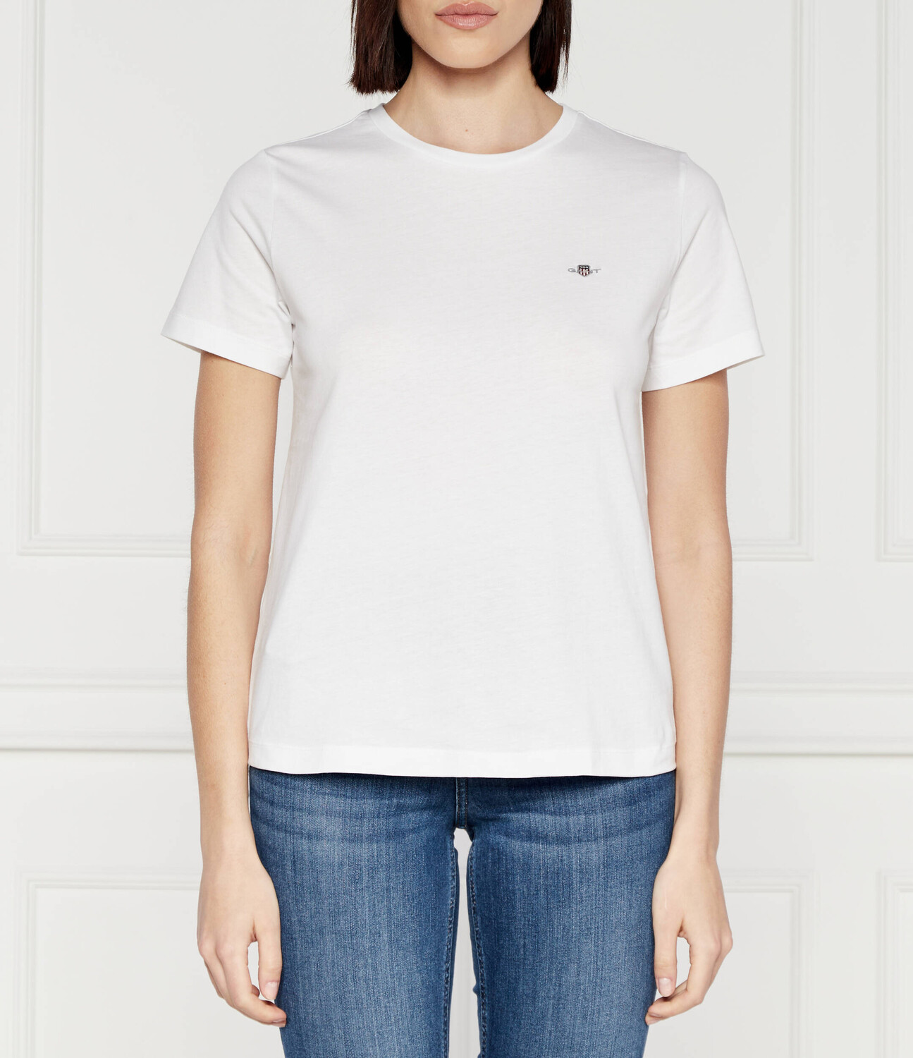 

Футболка Gant REG SHIELD Regular Fit, белый