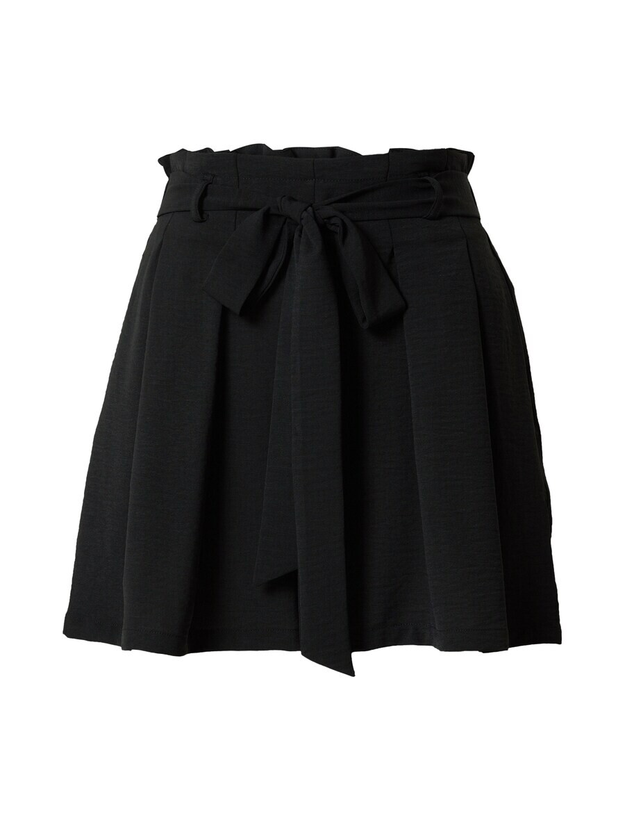 

Шорты ABOUT YOU Wide leg Pleat-Front Pants Lia, черный